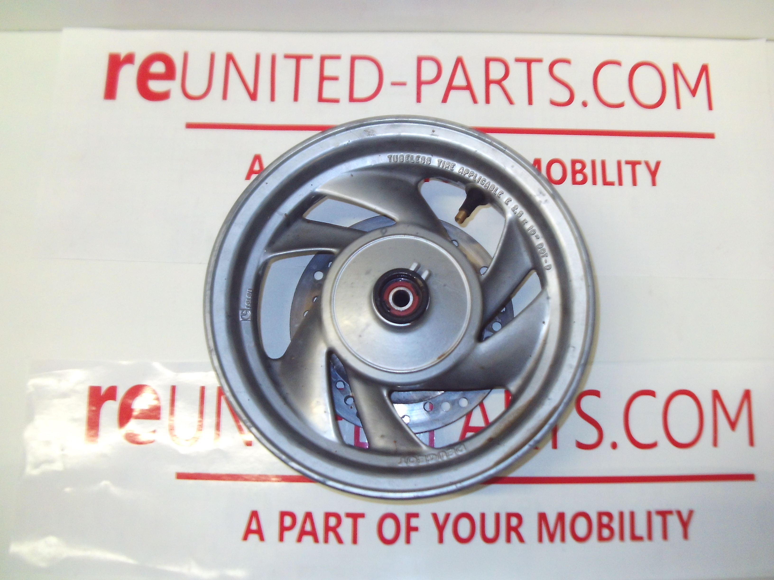 Peugeot Zenith 50 | Felge vorne, Vorderrad, 2,5 x 10 Zoll