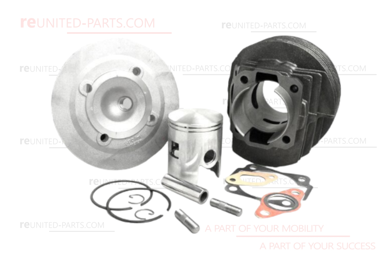 Zylinder, Rennzylinder (Polini) 133 ccm Gusseisen | Vespa 50/90/125, Primavera/ET3/PK 