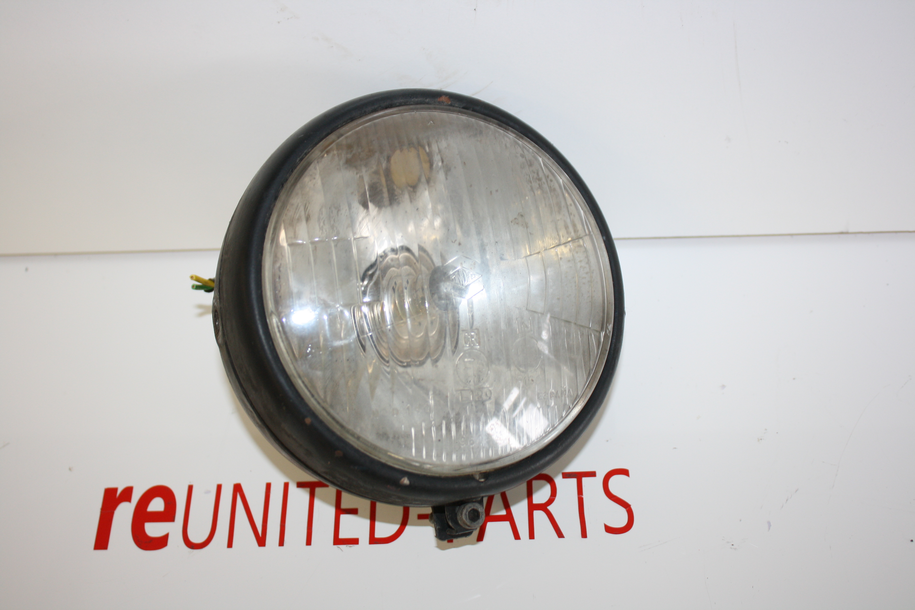 Scheinwerfer 145 mm - schwarz | Puch Minicoss, TT, Cobra MC 75