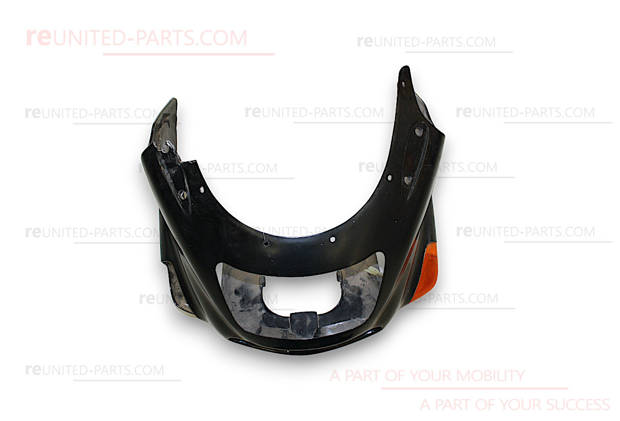 Frontverkleidung, Cockpit, dunkelblau, beschädigt | Kawasaki ZZR 1100, 1994