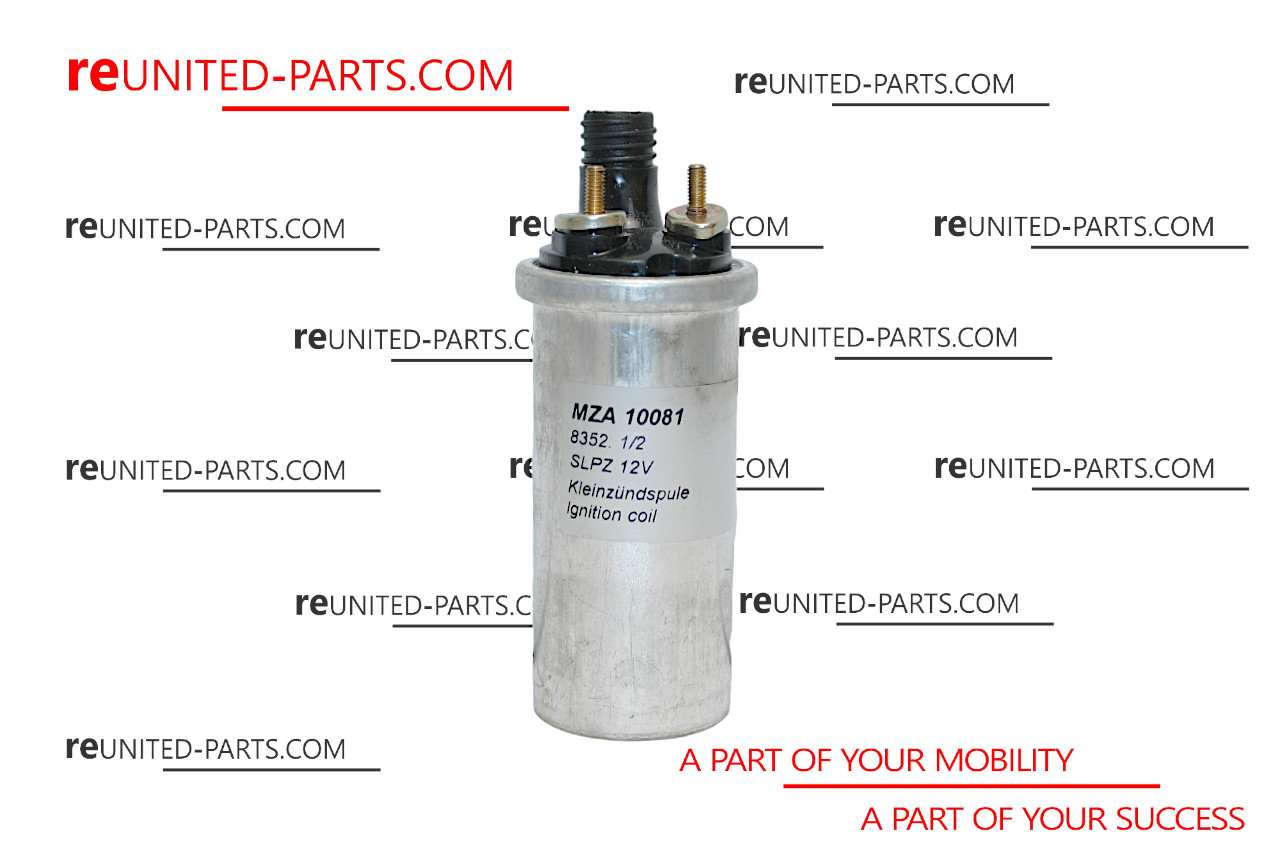 Zündspule 12V, Simson MZ, S51, SR50, ETZ125/150/250
