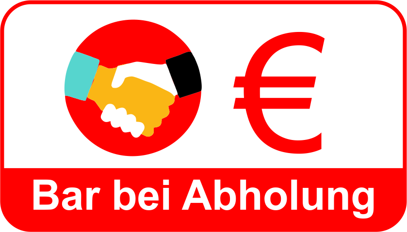 Barzahlung bei Abholung