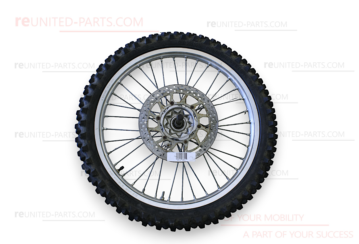 Vorderrad mit Bremsscheibe, 1,6-21, Tachoantrieb| KTM GS 125 - 390