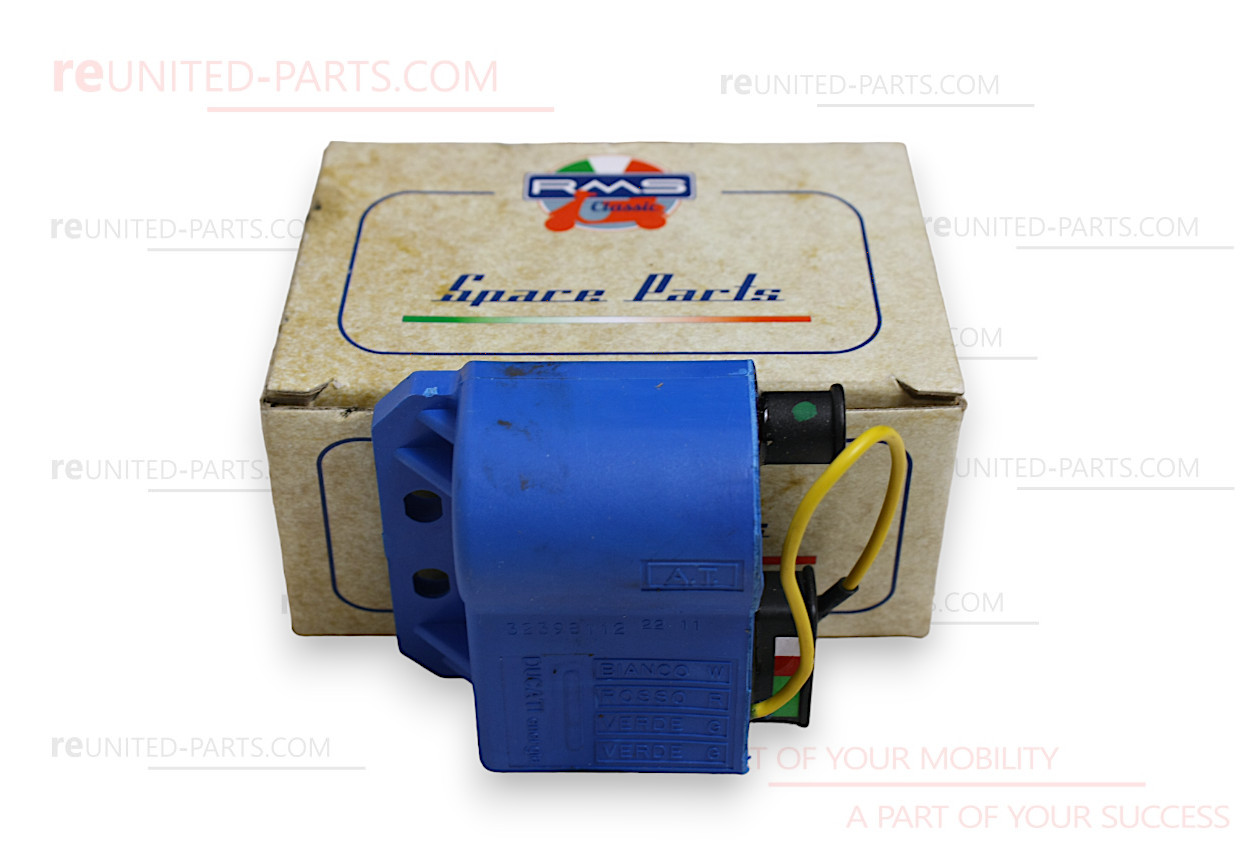 Zündspule, CDI-Einheit, RMS - Teil-Nr. 24 601 0582, NOS | Piaggio PX 80 - 200 /Lusso, 98/MY, APE