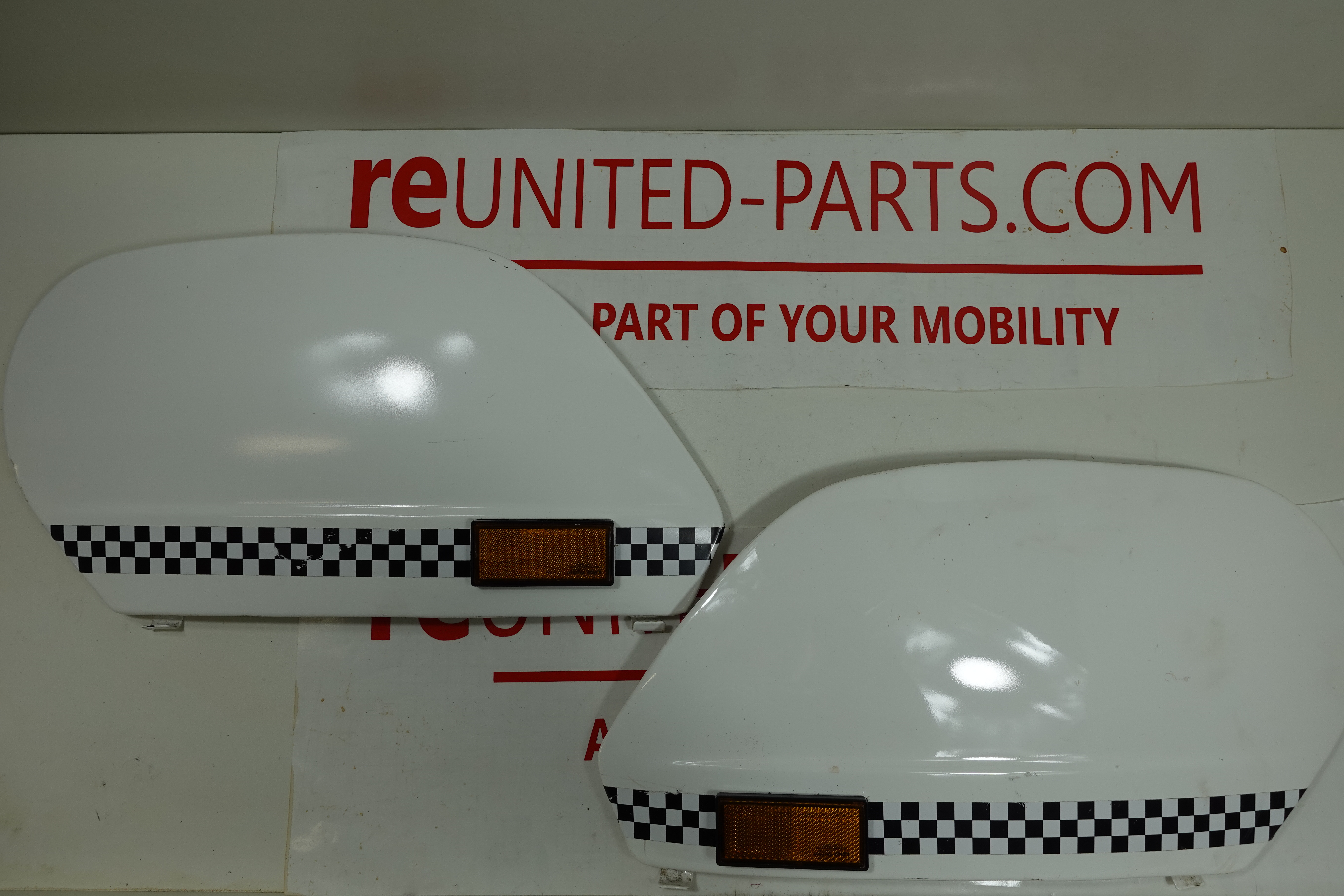 Vespa Piaggio PK XL1,2 50-125 | Satz Seitendeckel, weiß