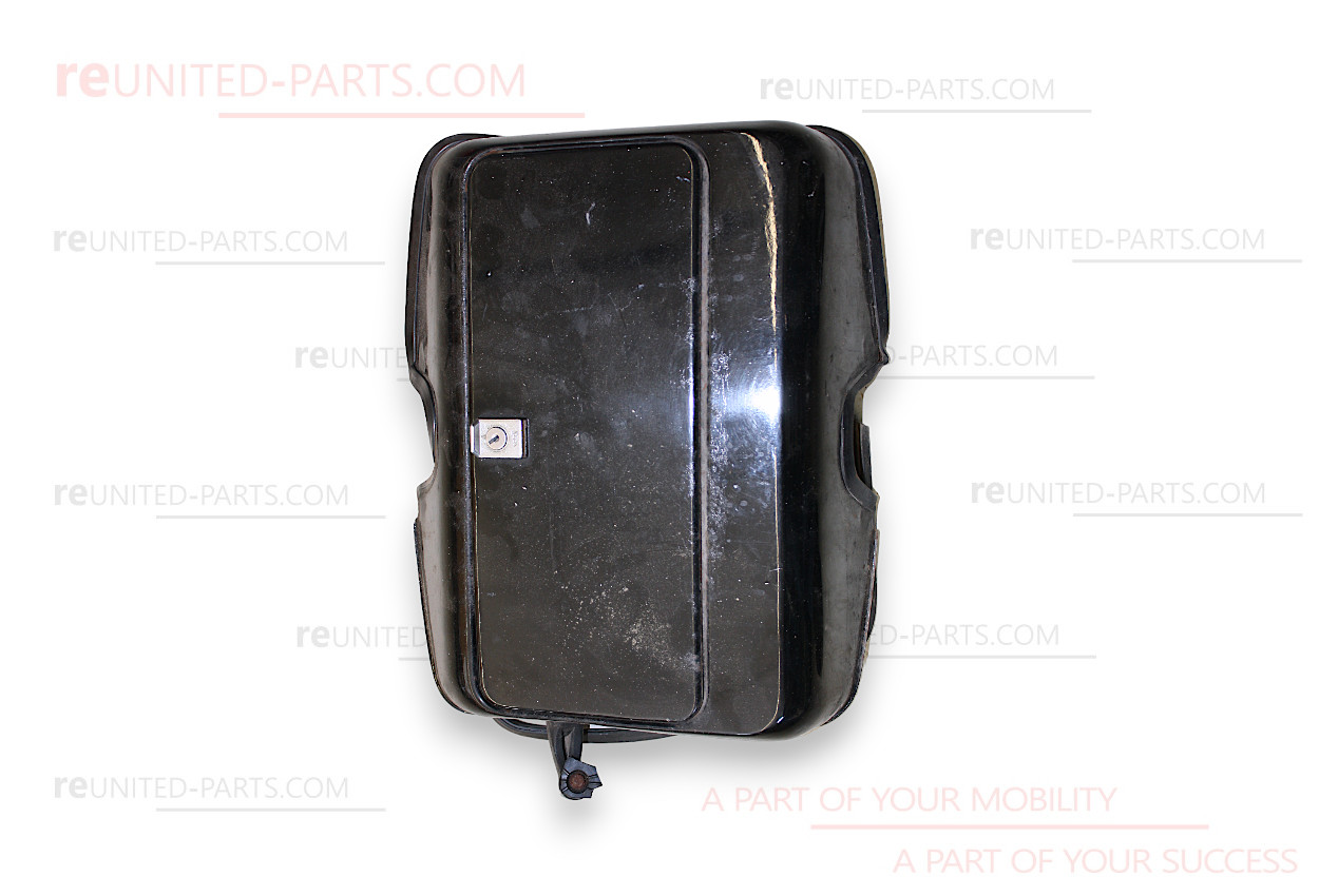 Gepäckfach, Handschuhfach | Piaggio Vespa PX 80 - 200 alt, schwarz, Motovespa PX alt