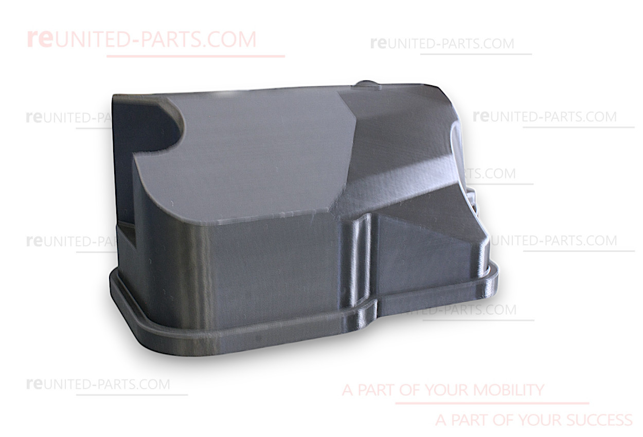 Vergaserwannendeckel, Airbox, groß, 3D | Vespa COSA, PX Lusso T5, etc.