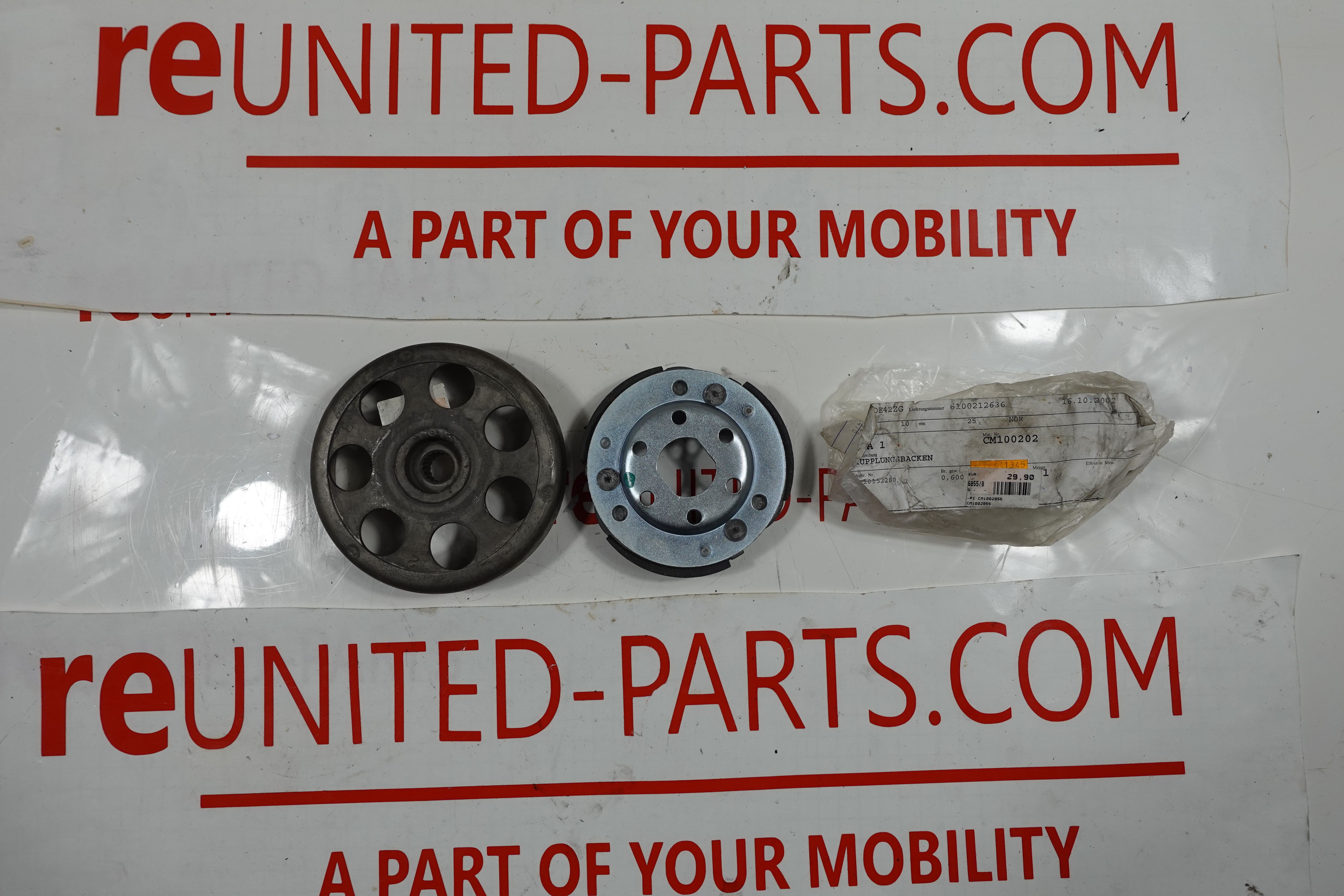 Piaggio Vespa 50 ccm 2T AC | Kupplung & Kupplungsglocke, Standard (OEM 287106 / 431640 / CM100205)