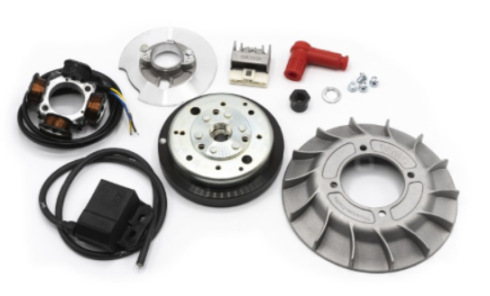 Zündung VMC Konus 20 mm Schwungrad 1,4 kg, Aluminium Lüfter mit 14 Lamellen I Vespa 50 - 125/PV/ET3/PK 50 - 125/S 