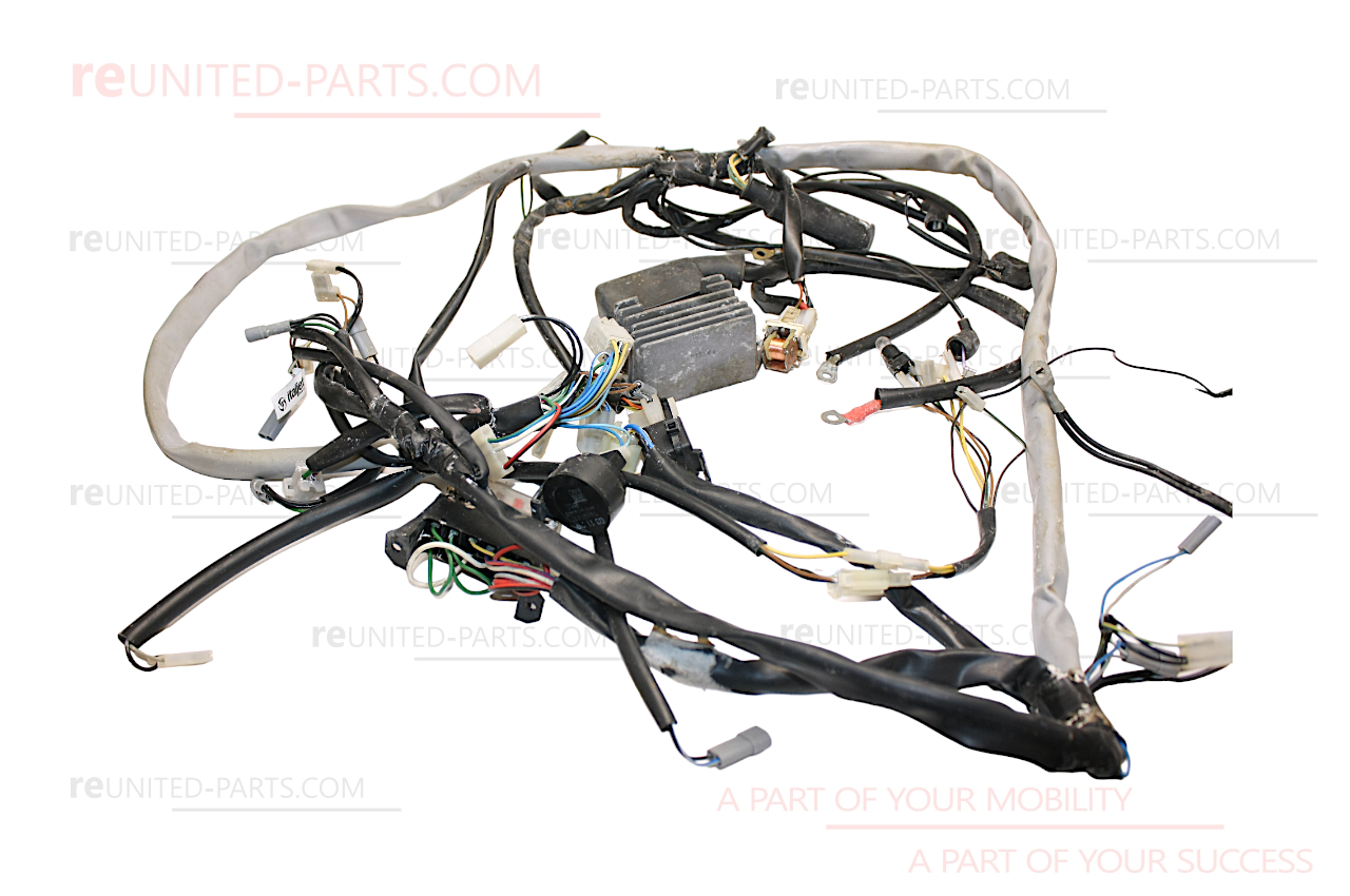 Kabelsatz, Kabelbaum mit Spannungsregler - komplett | Italjet 125/ 180 Dragster