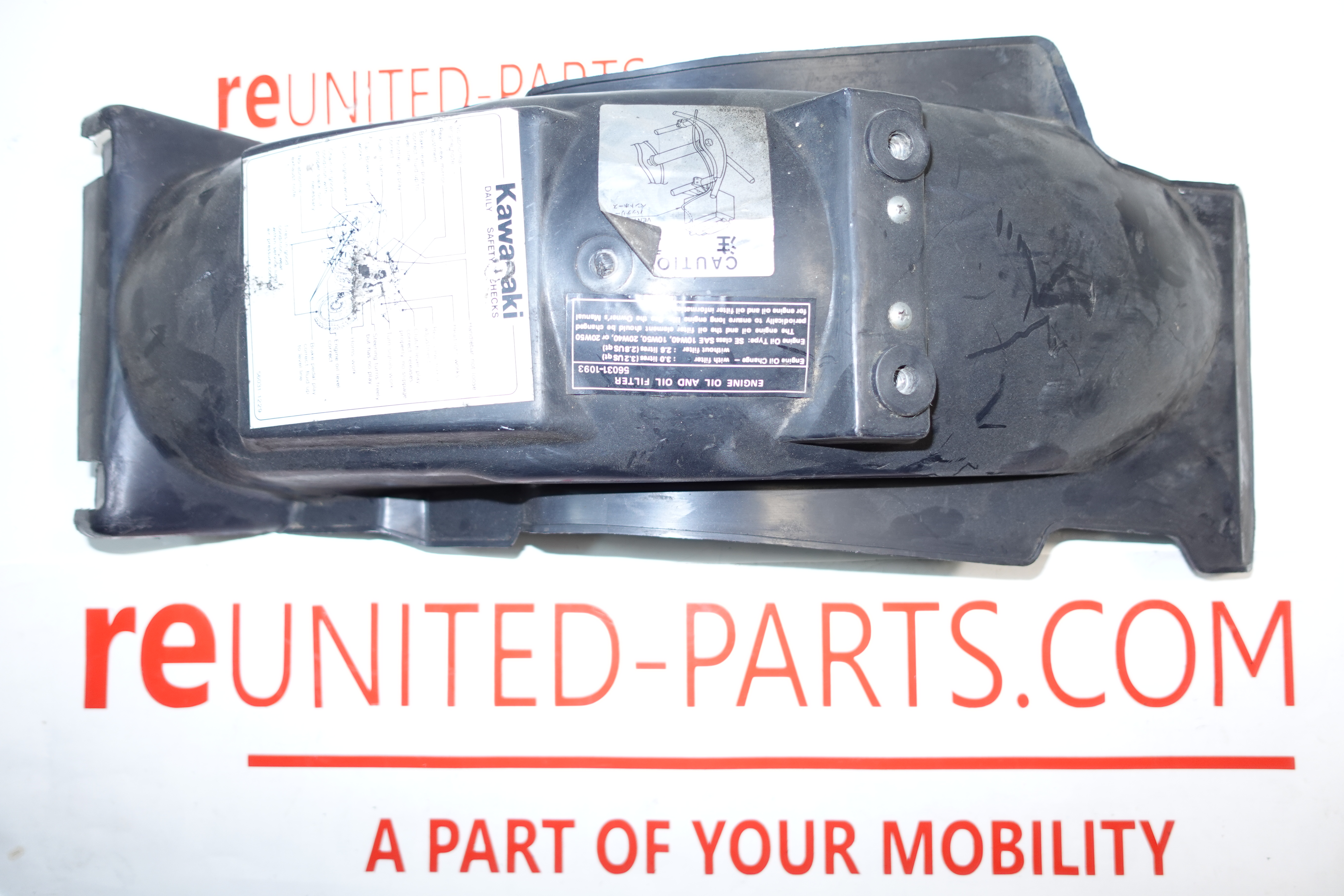 Kawasaki GPZ 550 Unitrak | Innenkotflügel, Schmutzfänger hinten